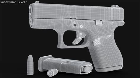 3d printable glock 43.